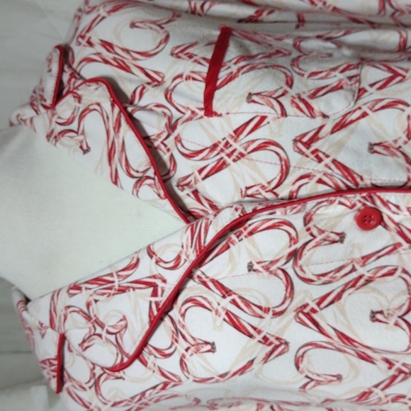 Soma candy cane pajamas, sz large - Picture 2 of 12